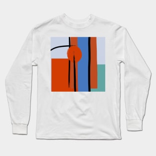 Joke & Ellipse- abstract art Long Sleeve T-Shirt